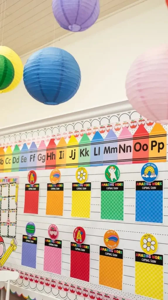 Student Work back to school decoration