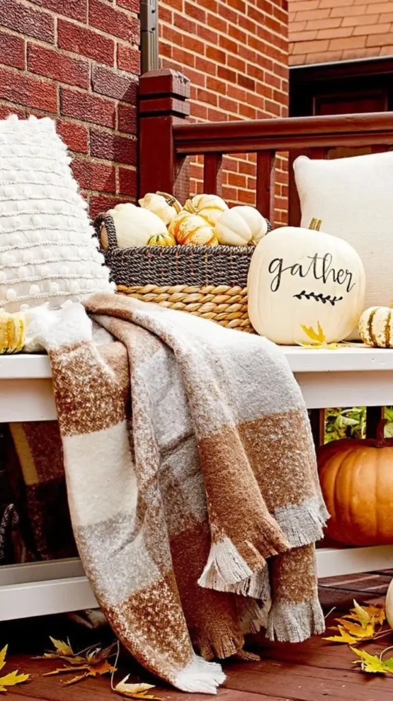 Throw Blankets fall porch decor Throw Blankets fall porch decor