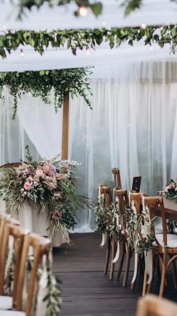 Wedding Aisle Decor Greenery Garlands Wedding Aisle Decor Greenery Garlands