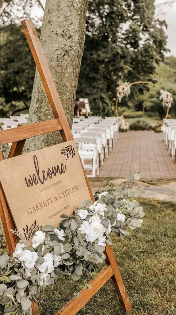 Wedding Aisle Decor Rustic Wooden Signs Wedding Aisle Decor Rustic Wooden Signs