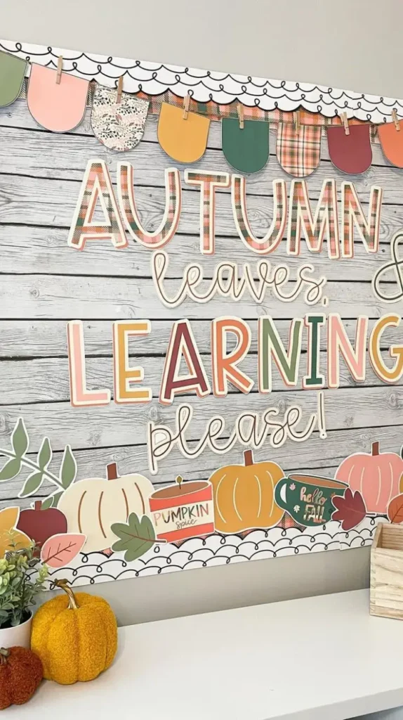 autumn leaves Classroom back to school decoration