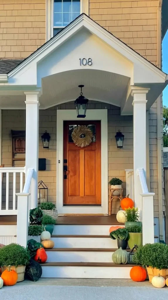 autumn wreaths fall porch decorating autumn wreaths fall porch decorating
