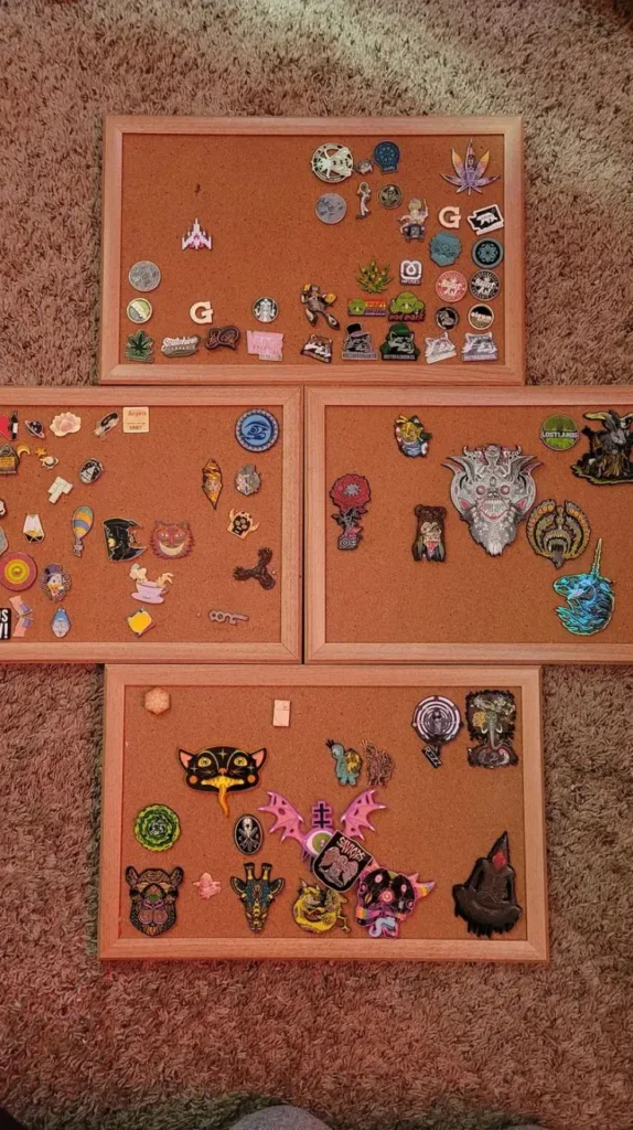 multiple cork boards ideas