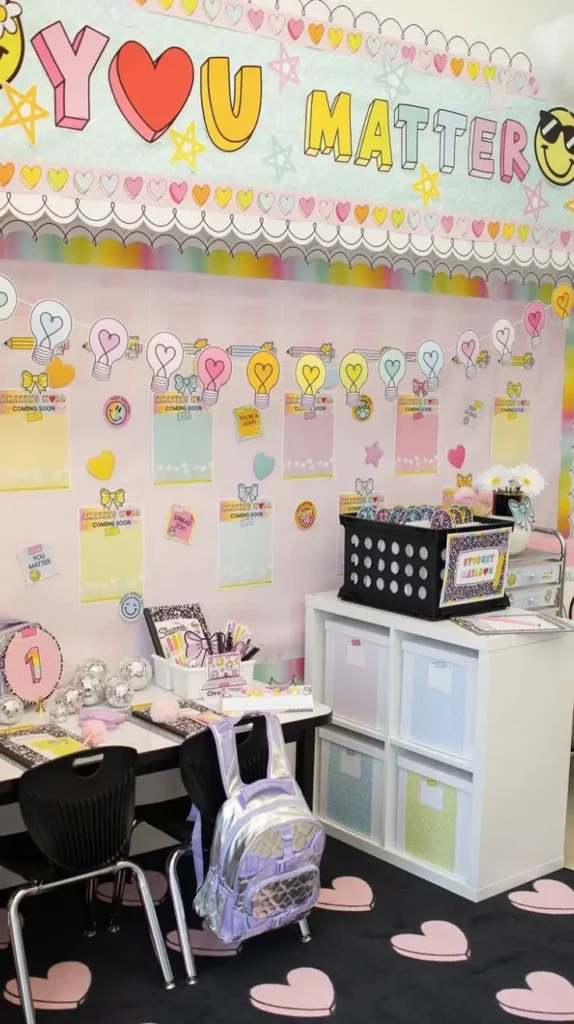 schoolgirl style Themed Classroom back to school decoration