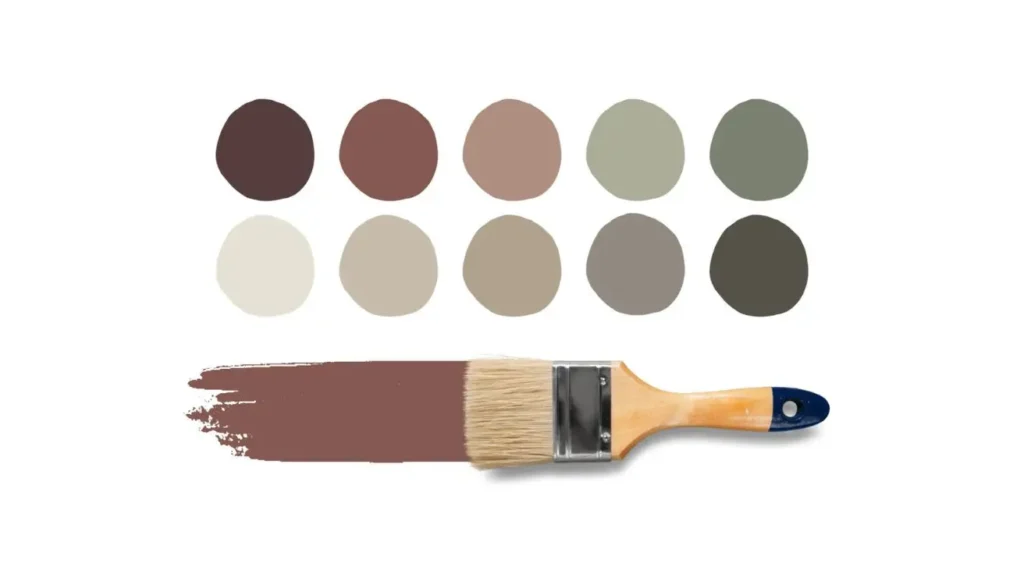 Earthy Cottage Home Color Palette