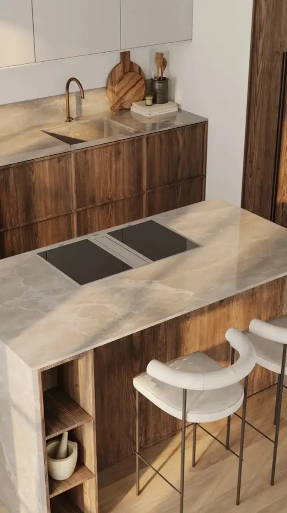 Japandi Kitchen Functional Kitchen Islands Japandi Kitchen Functional Kitchen Islands