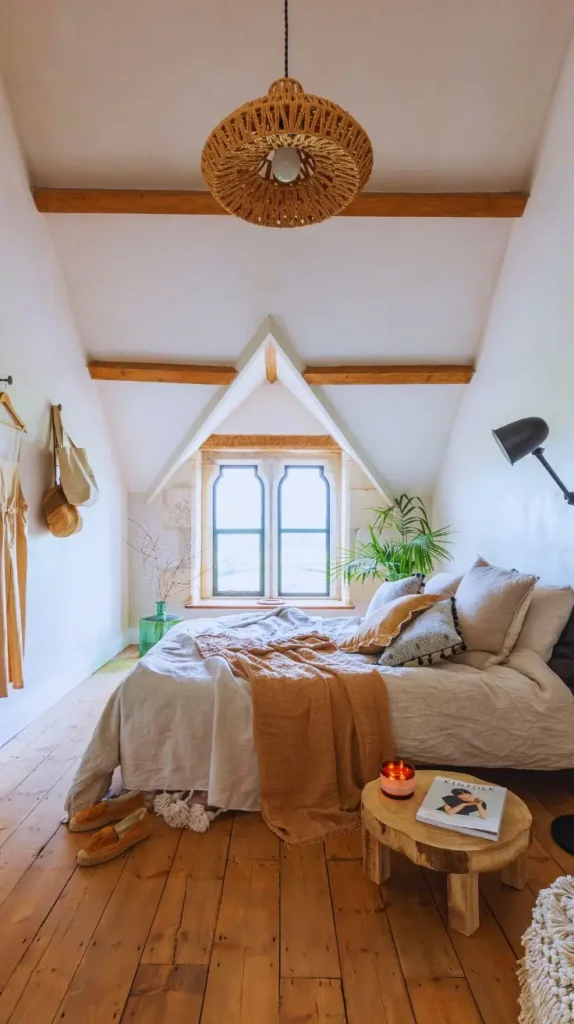 Minimalist Attic Bedroom