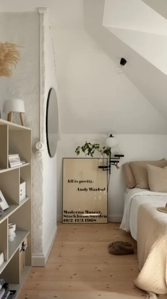 Scandinavian Attic Bedroom
