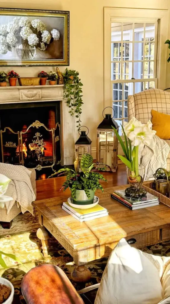earthy cottage home decor plants and Greenery