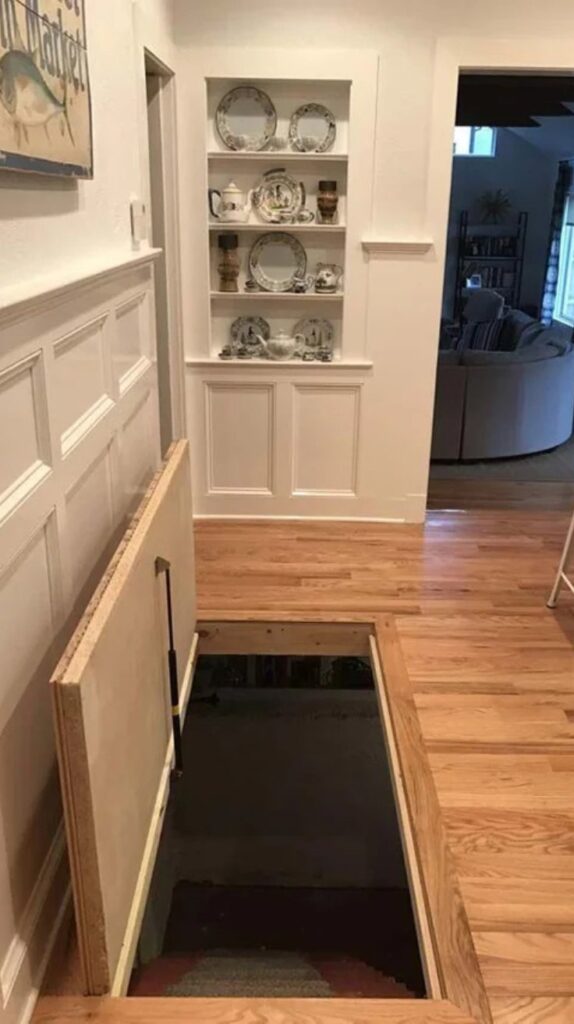 Secret Room with Hidden Trapdoors