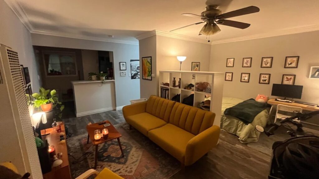 Mini Studio Apartment Light Color Palettes