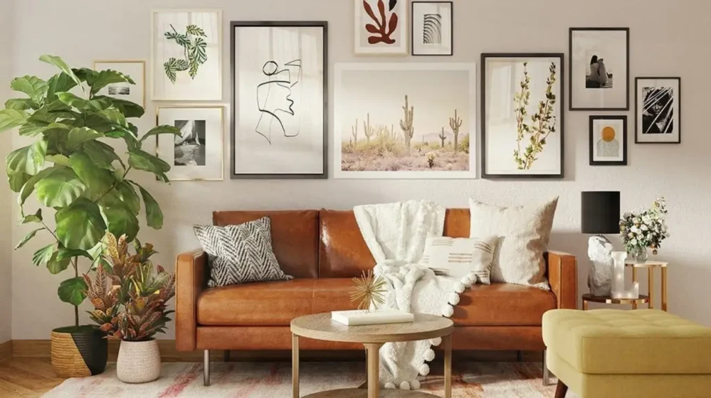 Airbnb Room Decor Art Pieces or a Feature Wall