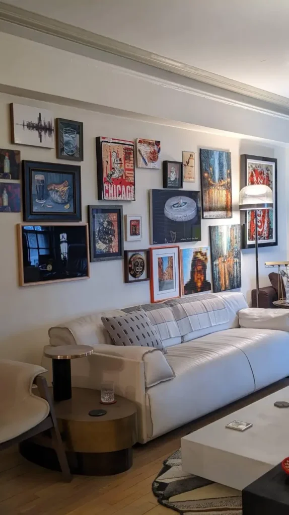 Behind Couch Gallery Wall Behind Couch Gallery Wall