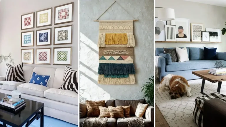 Behind Couch Wall Decor Ideas to Elevate Your Living Room Style
