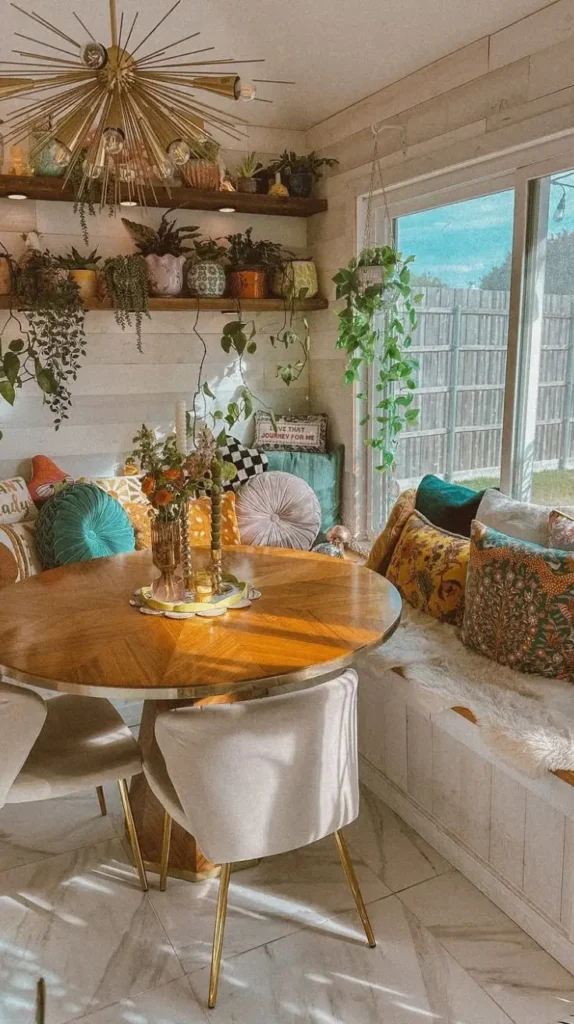 Bohemian Breakfast Nook