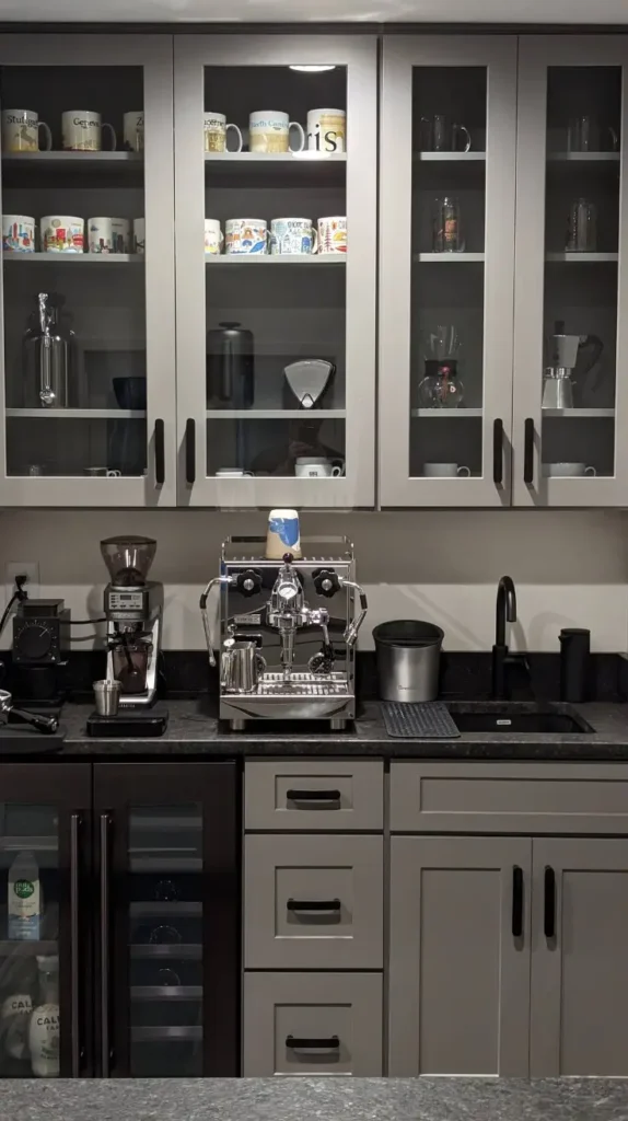 Built-In Kitchen Coffee Bar Built-In Kitchen Coffee Bar