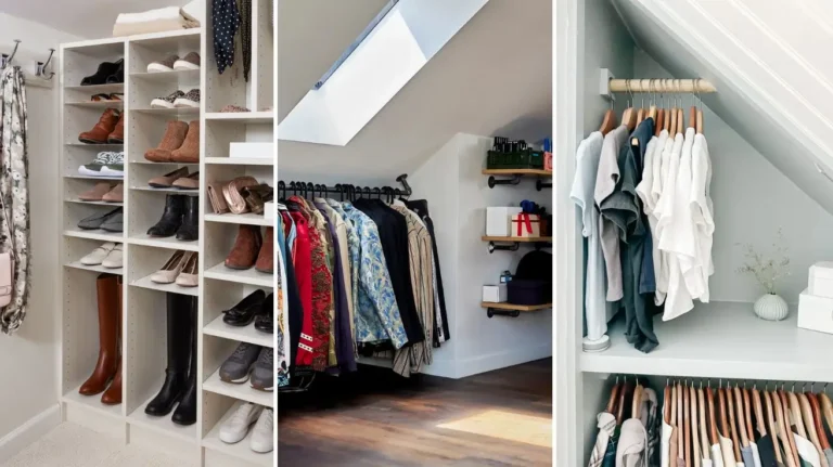Clever Slanted Ceiling Closet Ideas to Maximize Space and Style