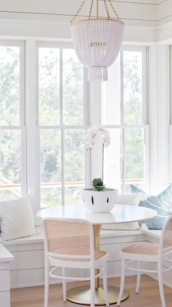 Coastal-Inspired Breakfast Nook