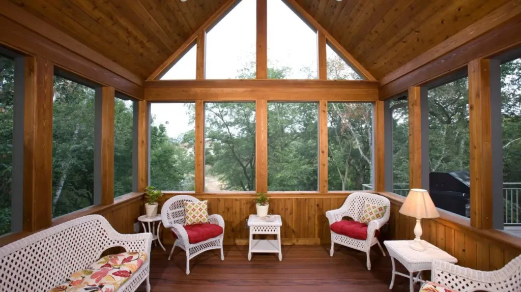 Contemporary Glass 3 Season Porch ideas