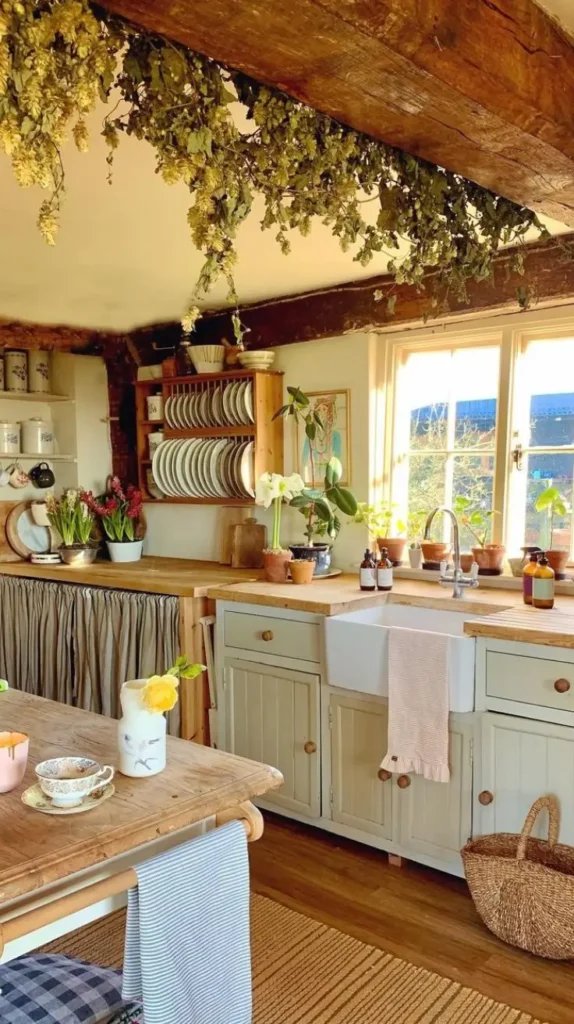 English Cottage Style Kitchen English Cottage Style Kitchen