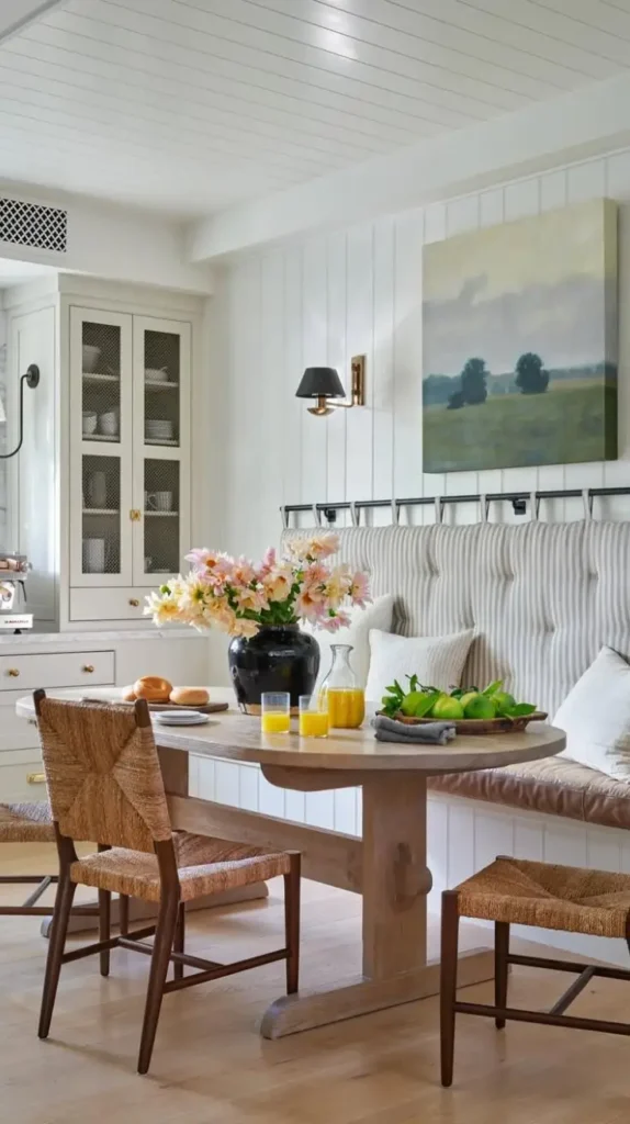 Farmhouse Style Breakfast Nook