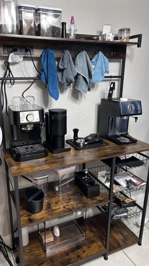 Industrial Coffee Bar Setup Industrial Coffee Bar Setup