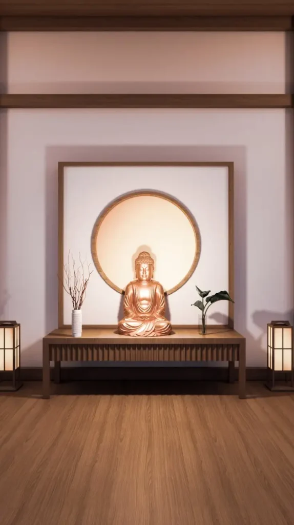 Japanese Zen Inspired Prayer Room Japanese Zen Inspired Prayer Room