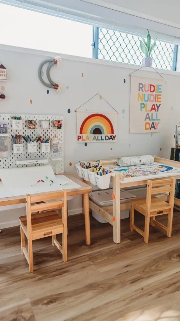 Kids-Friendly Craft Room