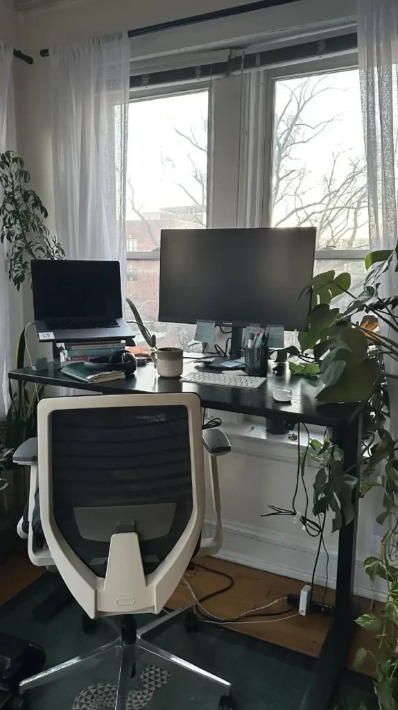 Mini Studio Apartment Work from Home Spaces