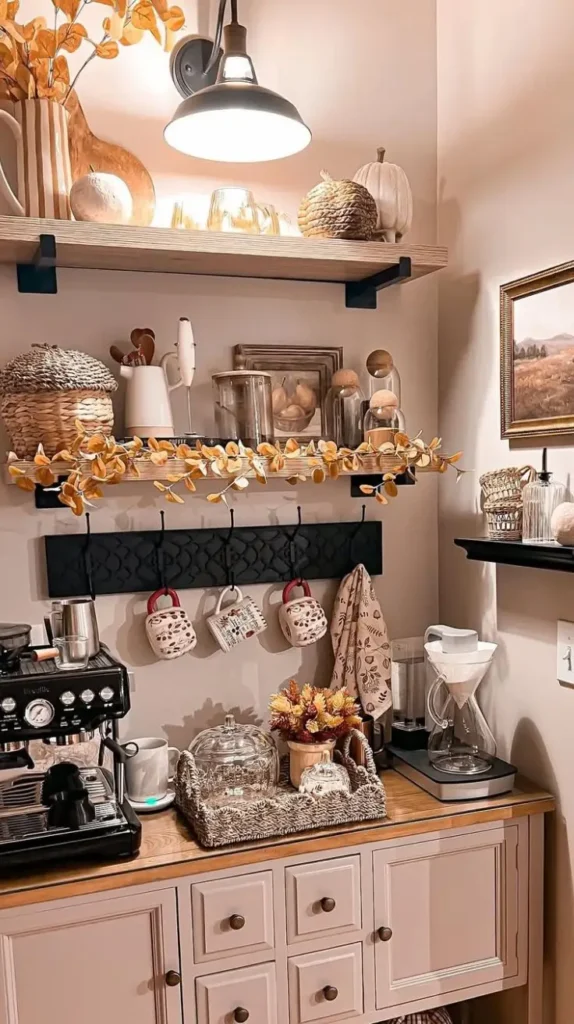 Seasonal Coffee Bar Décor Seasonal Coffee Bar Décor