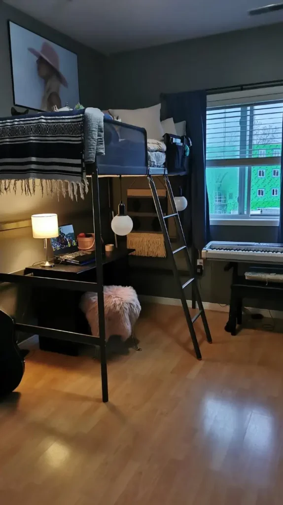 Teen Room Makeover Loft beds