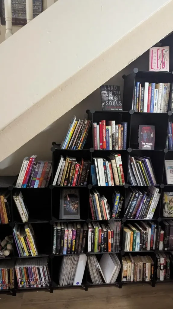 Under-Stair Book Shelves 