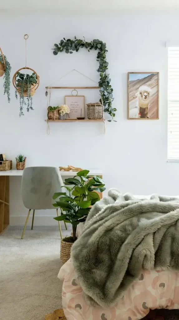 teen room makeover Relaxing Greenery and Plants