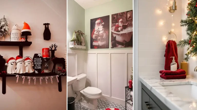 Christmas Bathroom Decor Ideas That Bring Holiday Magic Into Every Corner