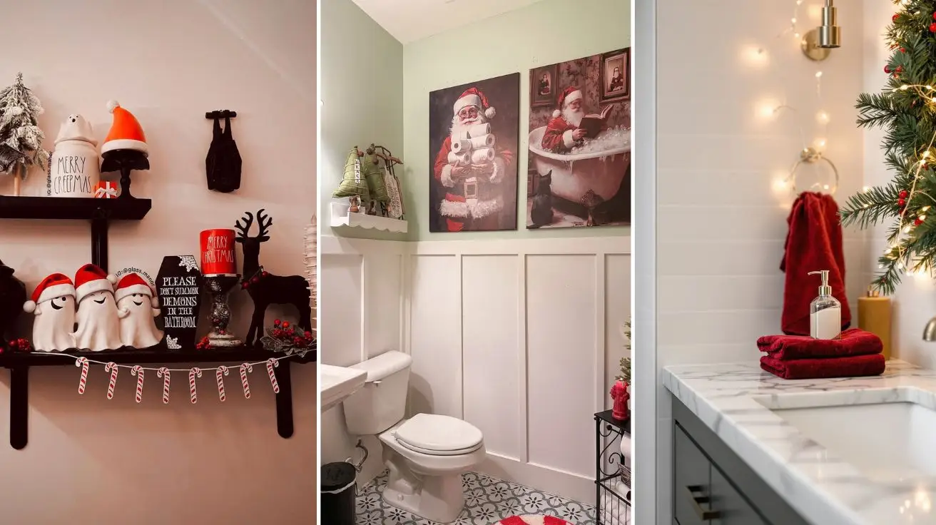 Christmas Bathroom Decor Ideas That Bring Holiday Magic Into Every Corner