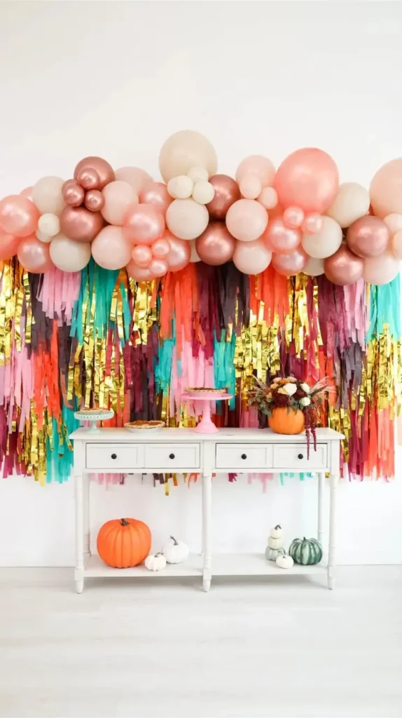 Friendsgiving Decor Festive Backdrop for Photos