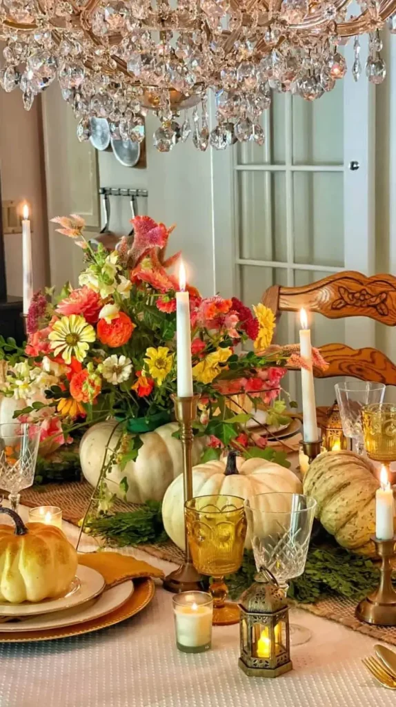Friendsgiving Decor Themed Tableware and Glassware
