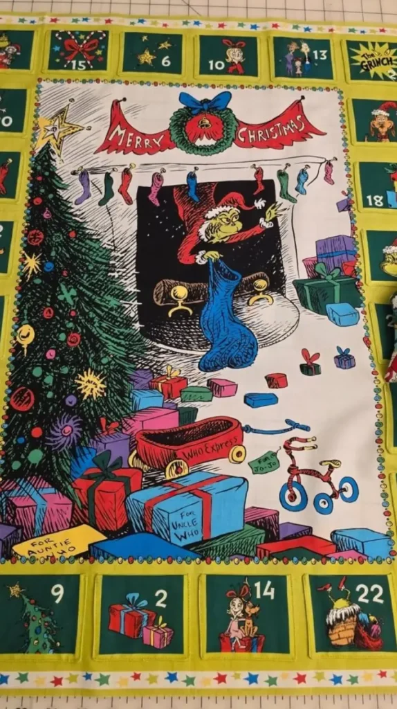 Grinch Advent Calendar