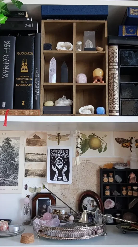 Home Altar with Built-In Storage