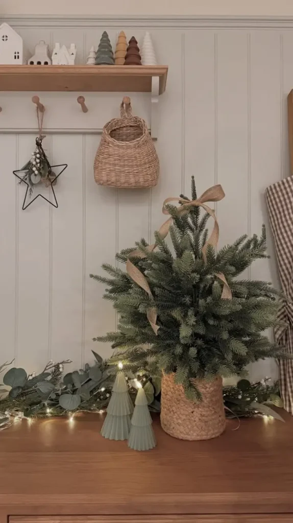 Kitchen Christmas Decor Tree on the Countertop Kitchen Christmas Decor Tree on the Countertop