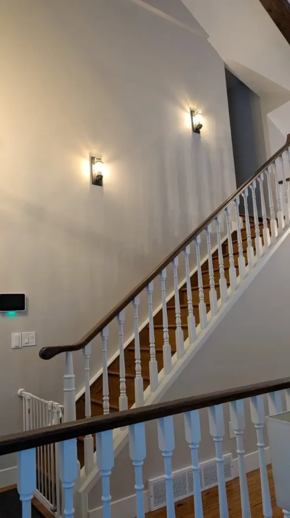 Staircase Wall Decor Wall Lighting and Sconces