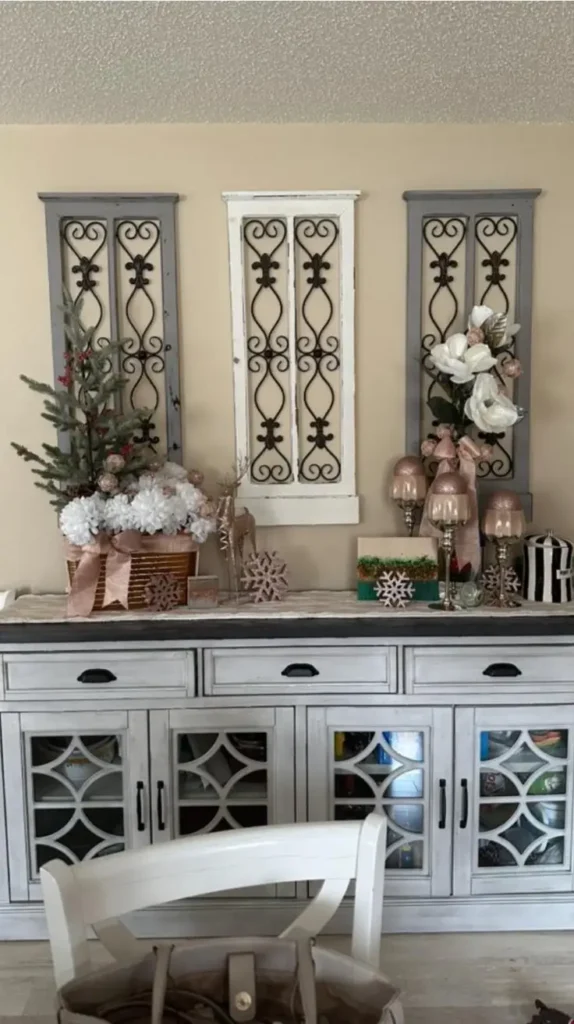 Buffet with Built-In Wine Storage 