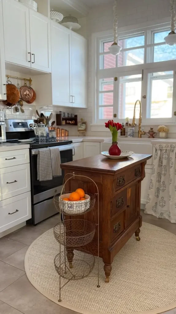 January Home Decor Kitchen winter