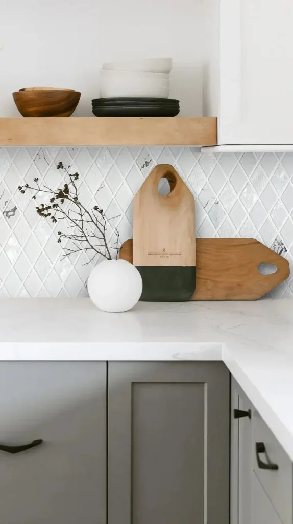 Kitchen Backsplash Glossy tiles Kitchen Backsplash Glossy tiles