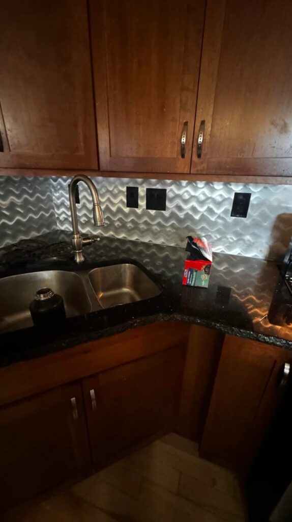Kitchen Backsplash Metal Accent Kitchen Backsplash Metal Accent