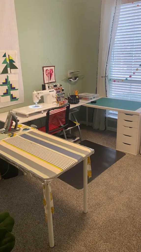 Sewing Room Ironing Area Sewing Room Ironing Area