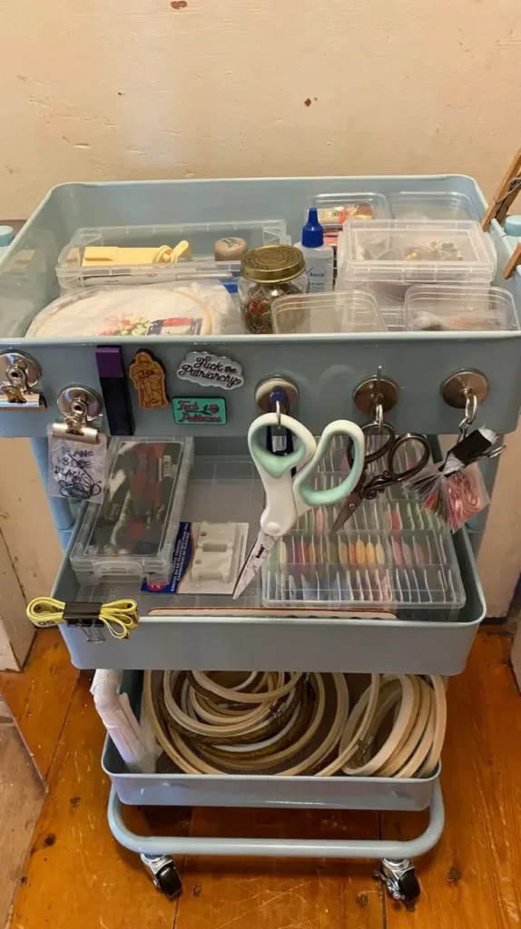 Sewing Room Organization Portable Carts Sewing Room Organization Portable Carts