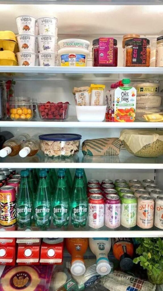 Fridge Organization Beverage