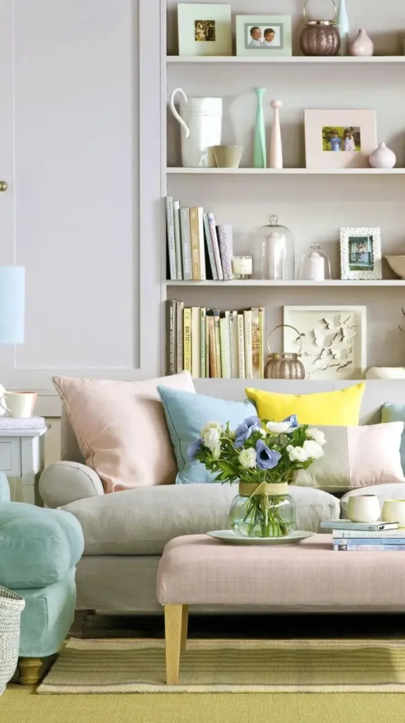 Spring Decor Ideas Pastel Accents Spring Decor Ideas Pastel Accents