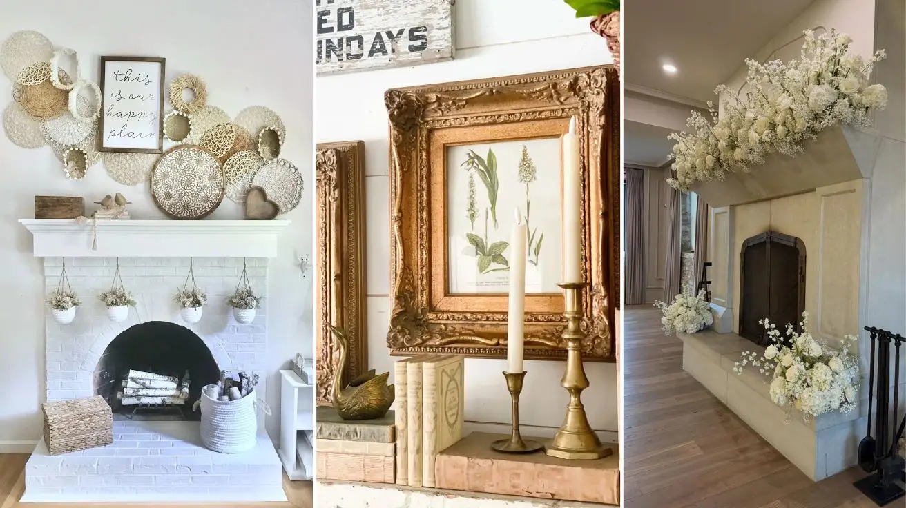 Stunning Spring Mantle Decor Ideas to Refresh Your Living Space